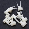 4/3/2/1PCS New Bird Food Holder Support Stainless Steel Parrot Fruit Vegetable Feeder Stick Toy 4