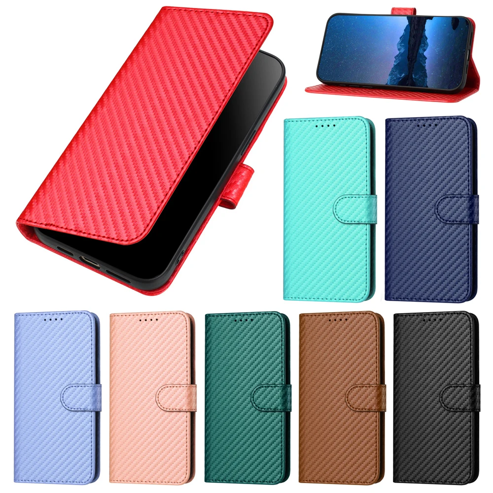 Leather Wallet Phone Case with Card Holder Cover