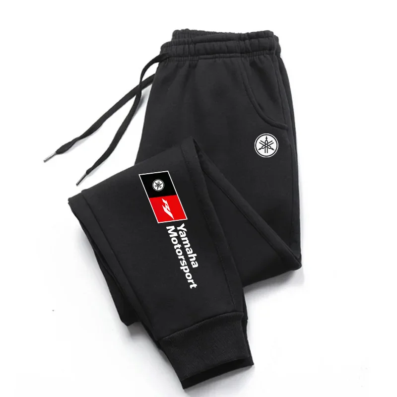 Yamaha Racing Men's Solid Color Sport Pants, Fashionable Autumn/Winter Style, Trendy Design, 2026 Men's Wear 1