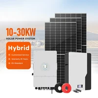 Système solaire hybride Deye 10-30 kW monophasé/triphasé avec batterie au lithium, système hybride pour usage domestique 1