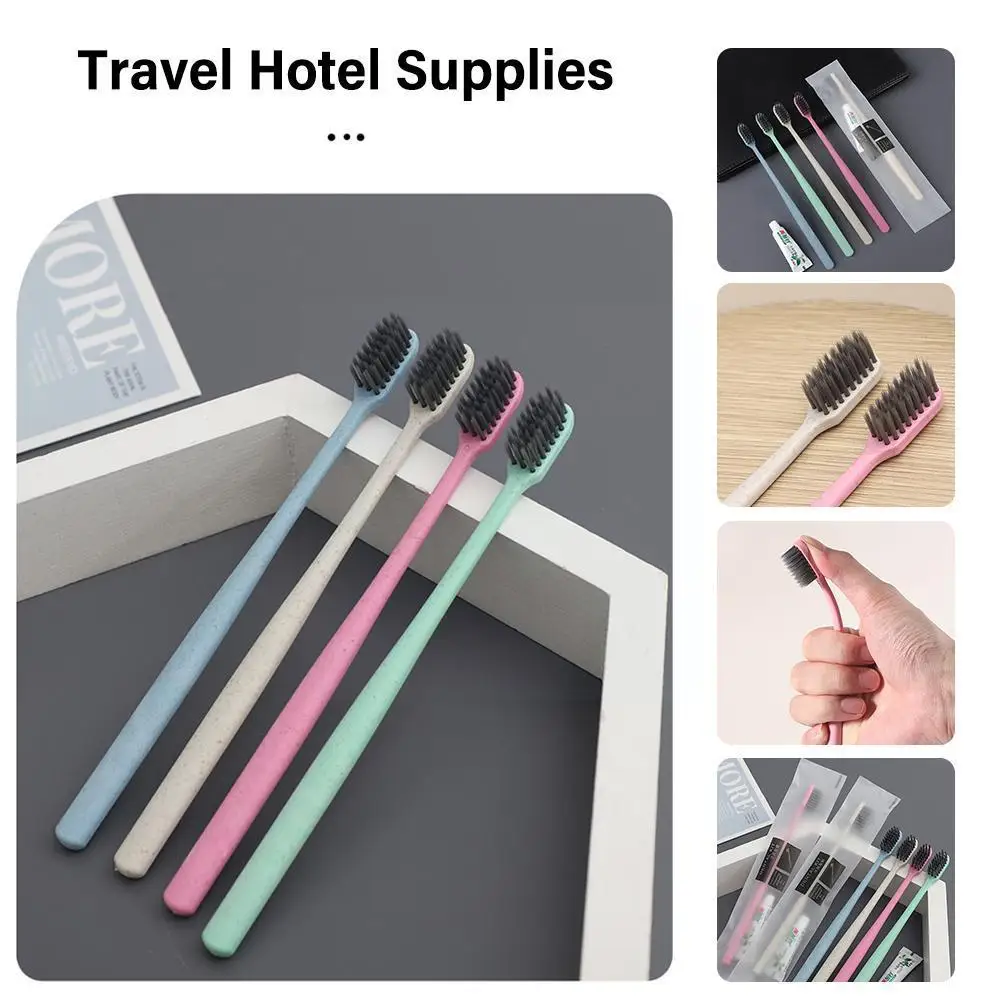 

Disposable Toothbrush Toothpaste Travel Hotel Supplies Oral Care Teeth Cleaning Brush For Outdoor Travel Hotel Busniess Cam K7A6