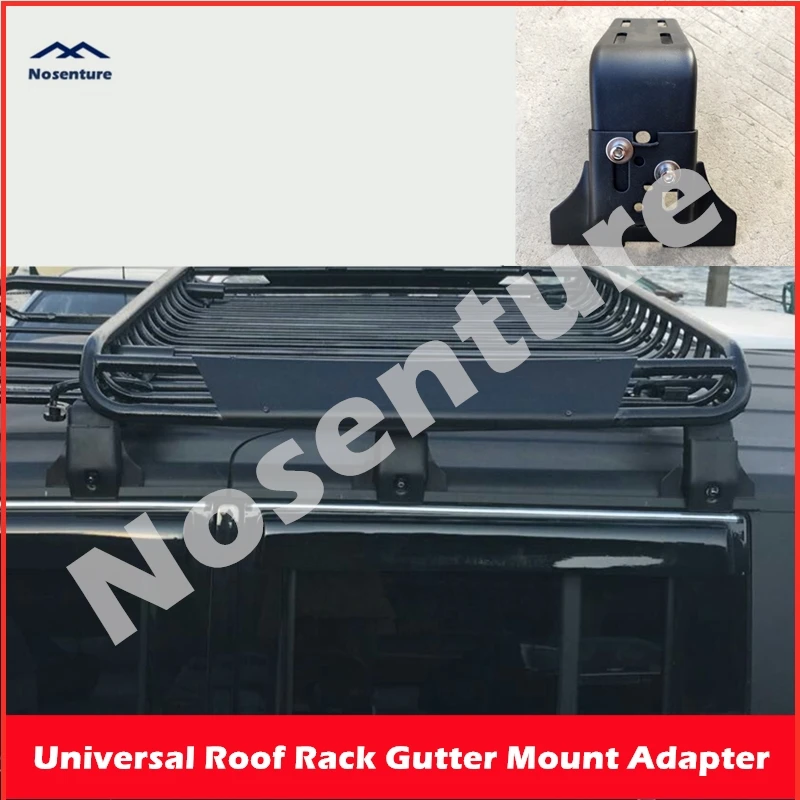Gutter Mount Bracket Kit Universal Roof Rack Gutter Mount Adapter Roof
