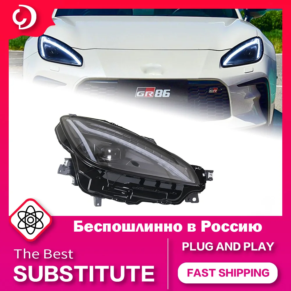 

AKD Car Styling Head Lamp for Subaru BRZ GR86 Headlights 2022-2023 GR86 LED Headlight DRL Hid Bi Xenon Auto Accessories