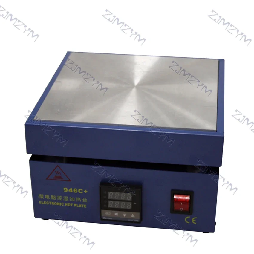 850W 946C 전자식 열판 예열 디지털 예열 스테이션 200x200mm PCB SMD 가열용 LED 램프 납땜 제거 110V/220V