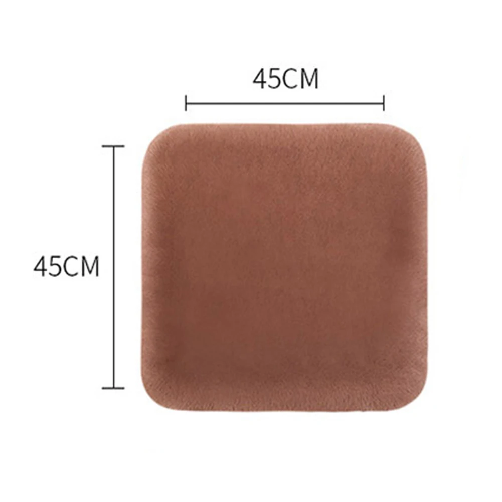 

Burgundy Car Seat Cushion Faux Sheepskin Material with Excellent Thermostat Performance Provides Maximum Comfort