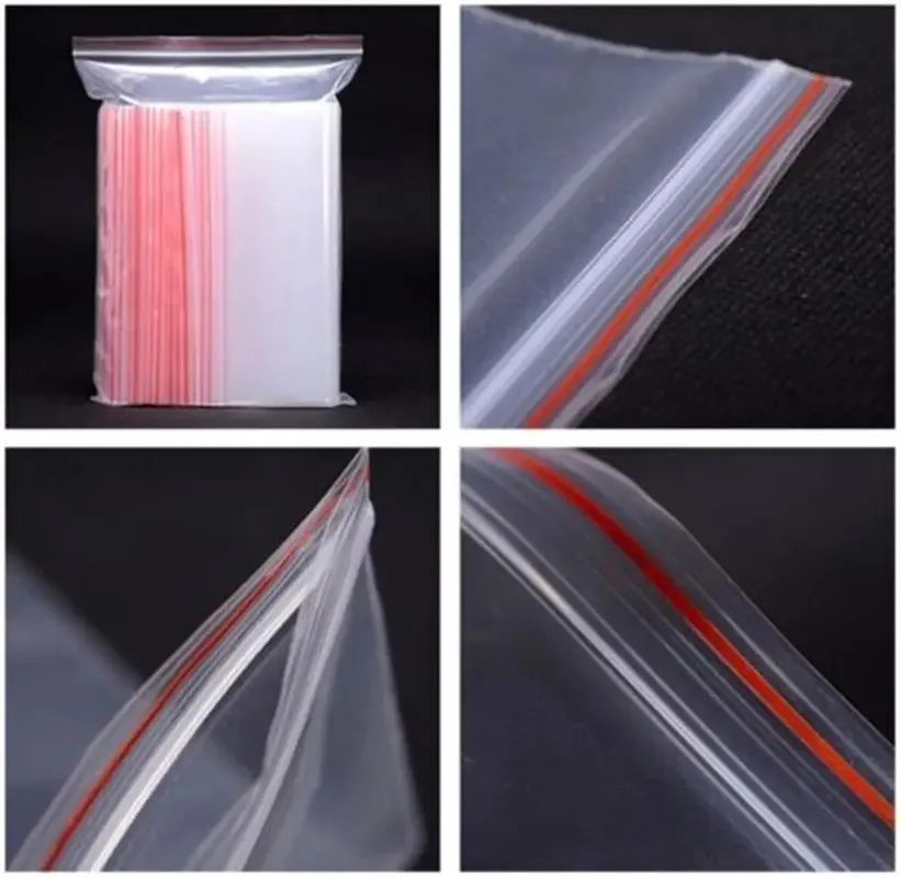 Small Zip Lock Plastic Bags Reclosable Transparent Bag Vacuum Storage Bag Clear Bags Ziplock Food Storage Bags plastic zip bag