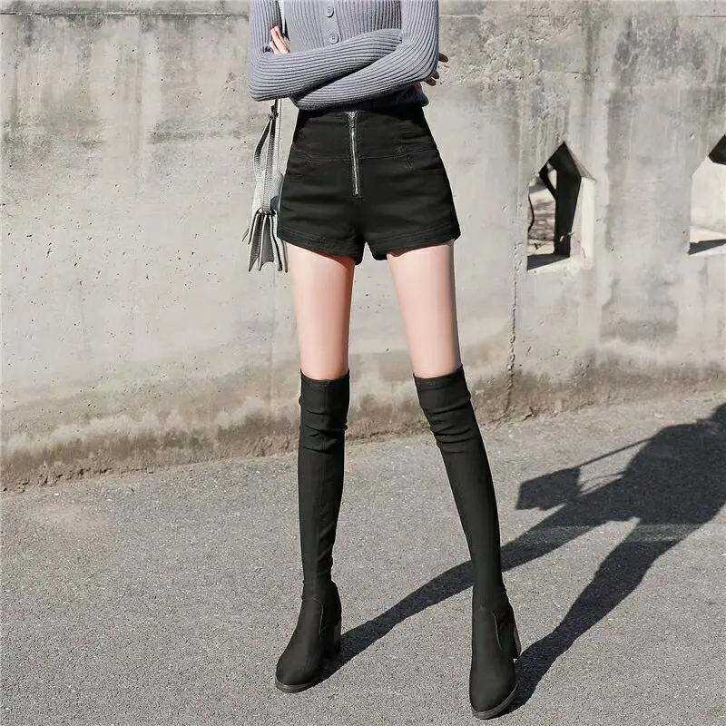 Short Pants for Women To Wear Sexy Tight Womens Shorts Pole Dance Denim Black Jeans Booty Skinny Cheap Trend 2023 Fashion Summer