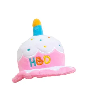 Chapeau Anniversaire pour Chiens Brodé HBD - 2025 - Doglovedesign : Vêtement et accessoires pour chiens