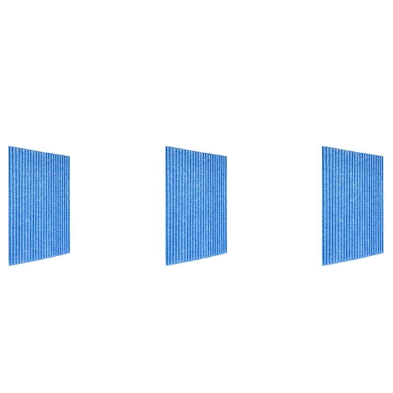3X Adatto Per Daikin Filtro Purificatore D'Aria Schermo Mc70Kmv2 Mck57Lmv2 Bac006A4C Elemento Filtrante Pieghettato