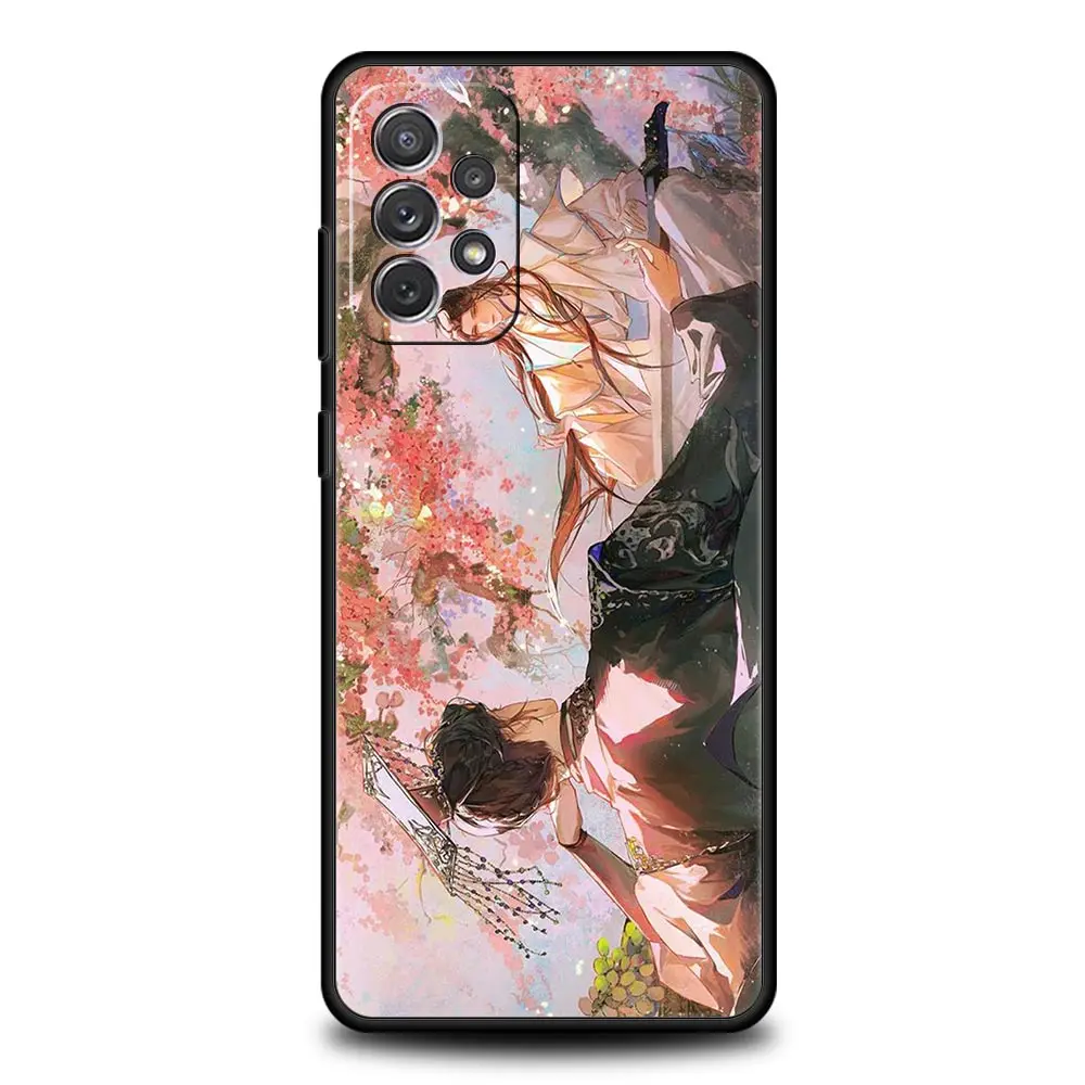 Versatile Protective Phone Case Featuring Erha and His White Cat Master Design