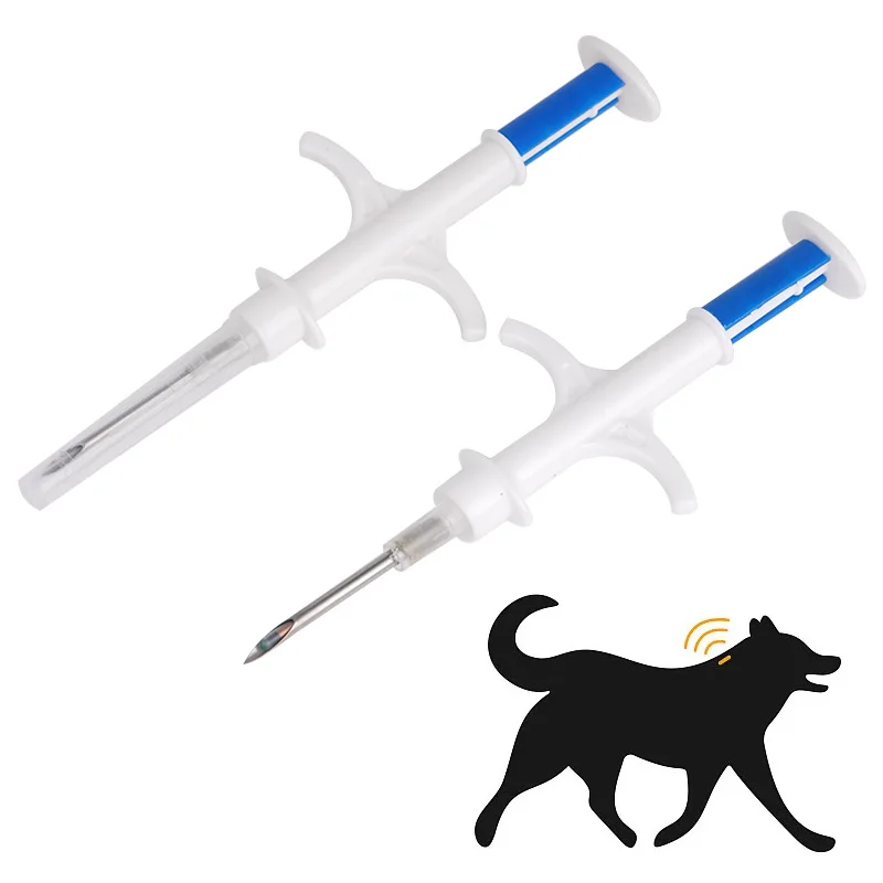 1/3/5Pcs Animal Syringe ID Implant Pet Chip ISO11784/85 FDX-B RFID Injection Pet Microchip for Dog Cat Identification