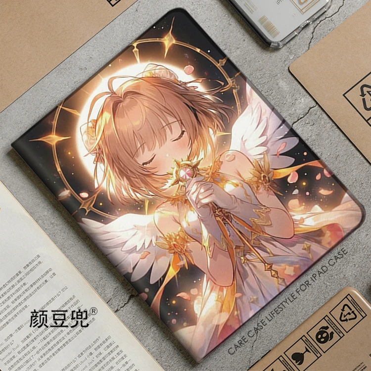 

Card Captor Anime SAKURA For iPad 10.2 7th 8th 9th Air 4 5 Mini 5 6 Case Luxury Silicone For iPad Air 3 2 iPad Pro 11 12.9 Case