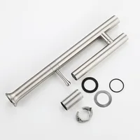 ก๊อกน้ำห้องครัว360 ° หมุนน้ำผสมแปรงสแตนเลสแตะที่จับเดี่ยวเดี่ยว 5