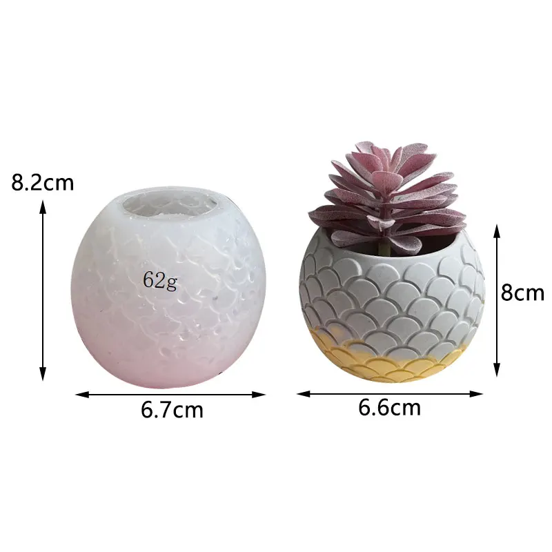 Versatile Gypsum Silicone Mold for Home Decor and DIY Projects