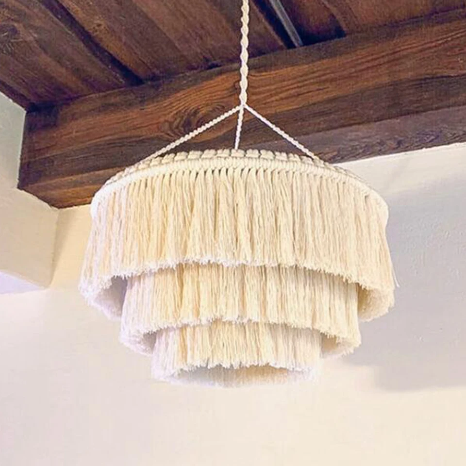 Abat-Jour Boho,Abat-Jour De Plafond Boho | Couvertures De Lumière