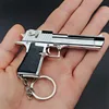 1:3 High Quality Metal Model Desert Eagle Keychain Toy Gun Miniature Alloy Pistol Collection Toy Gift Pendant 4