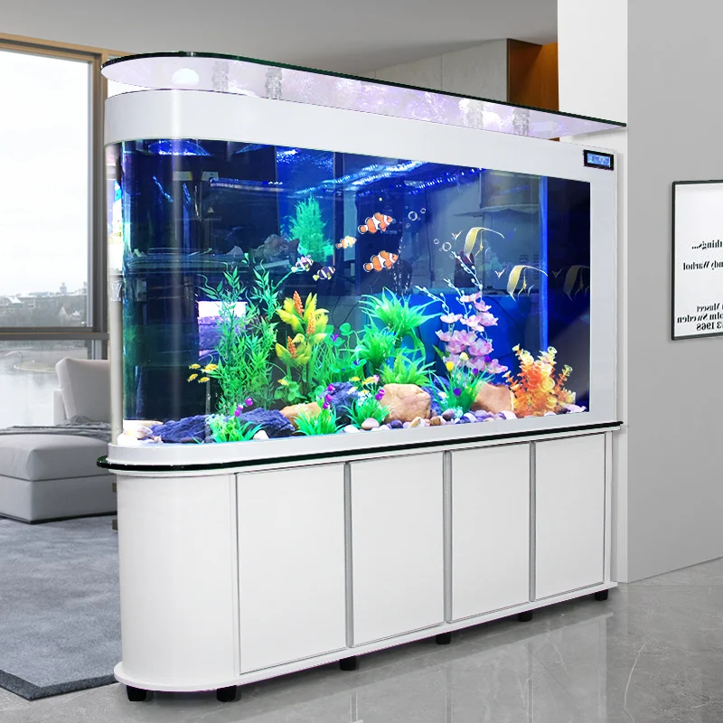 Smart Fish Tank Set Aquarium With Filter and Light Goldfish tank ...