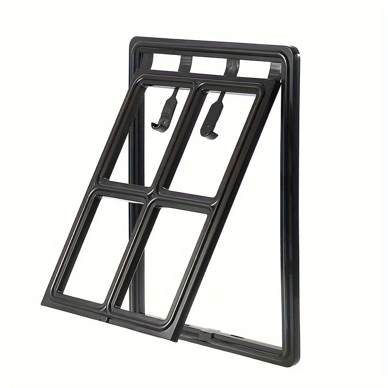 Pet Pal Screen Door-Doors with Magnetic Flap Closure, Durable ABS Material, Easy Install, Mosquito-Proof, Two-Way Swing for Sm