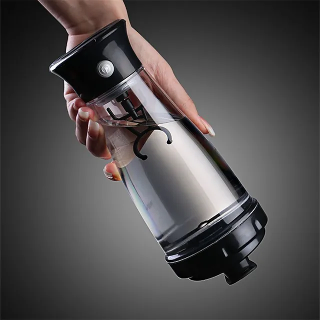 Electric Protein Shaker Bottle Self Stirring Cup with Handle Mixer Blender  X3L1