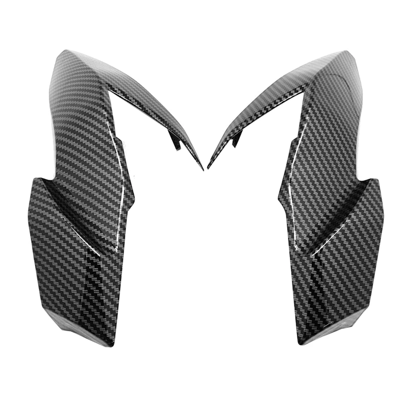 

Аксессуары для Kawasaki Z650 2017-2019, передняя фара мотоцикла из углеродного волокна, боковая панель обтекателя