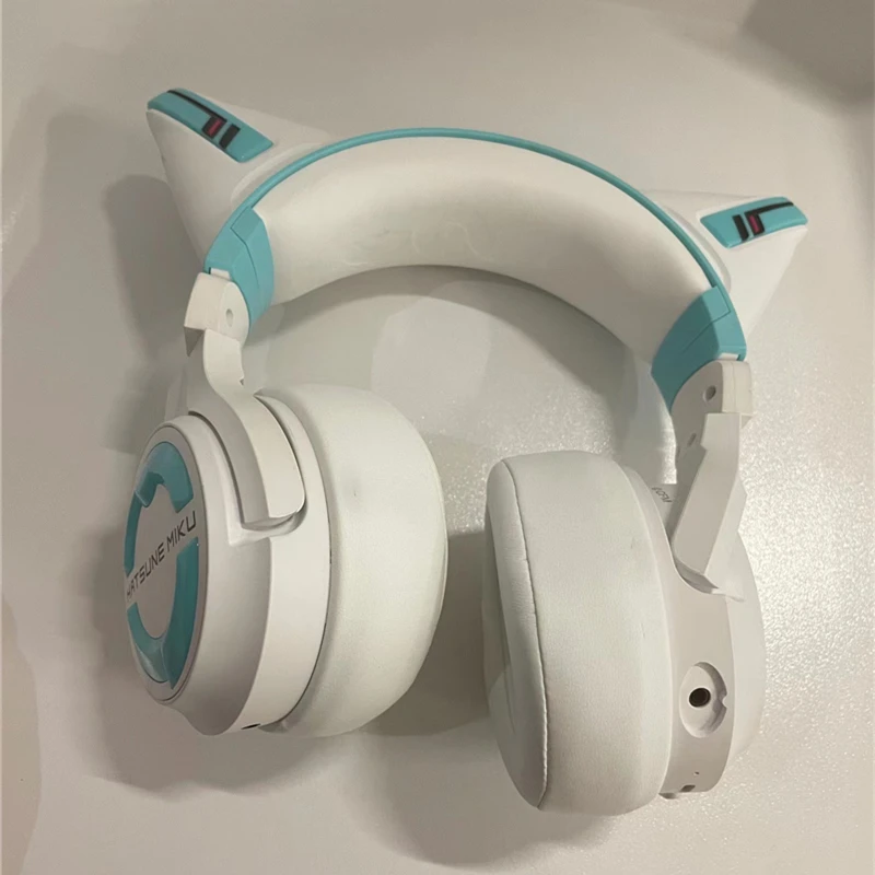 Hatsune Miku Cat Ear Headphones Set Yowu Limited Vocaloid Bluetooth Re