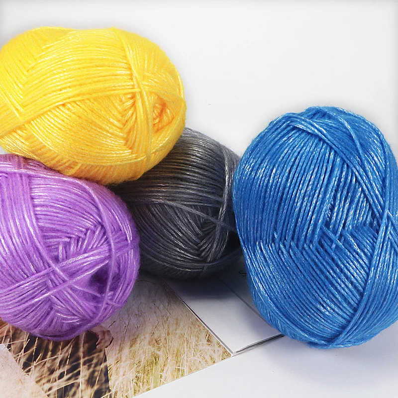 Surong Thread, Medium Thick Milk Cotton Yarn, Scarf, Hat, Shoe, Hand Woven Crochet, DIY Material Bag 3