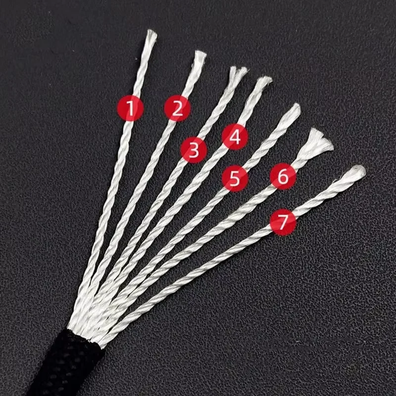 Enhanced Military-Grade Tactical Paracord for Outdoor Survival & DIY Projects