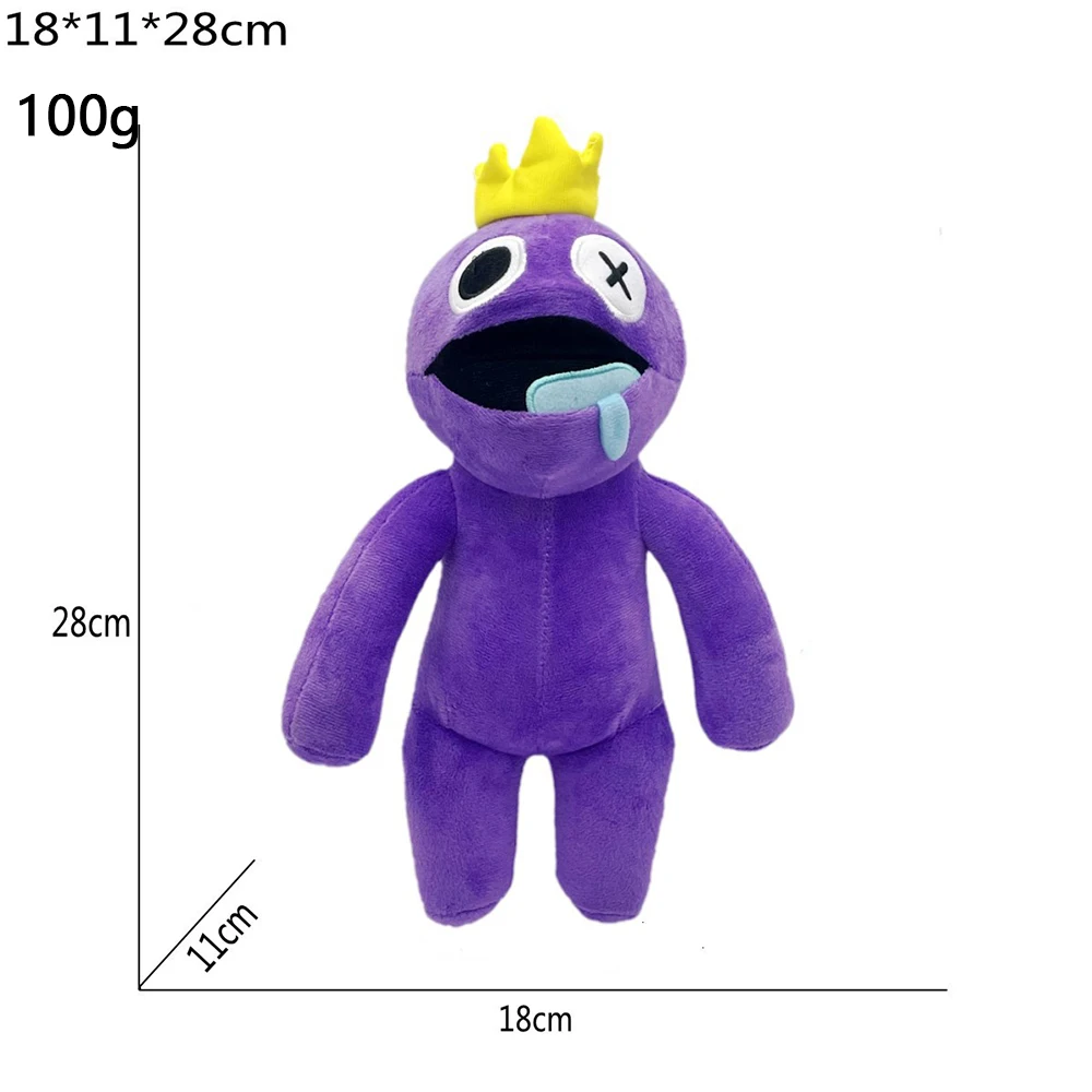 thumbnail image 1 of 30cm Hot Rainbow Friends Plush Toys Animation Game Cartoon Figure Soft Stuffed Doll Kawaii Monster Character For Kids Xmas Gifts, 1 of 5