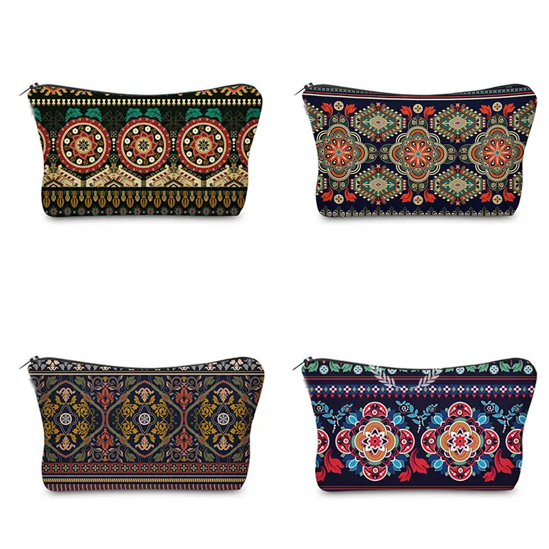 

Cosmetic Organizer Bag Make Up Heat Transfer Printing Cosmetic Bag Fashion Women's Bag Makeup Bag Multifunction Pencil Cases