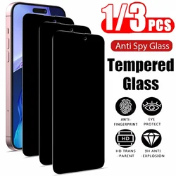 Anti - Spy Privacy Screen Protector - Tempered Glass Front Film (1/3 Pack) - 3PCS Privacy Glass (iPhone 18e)