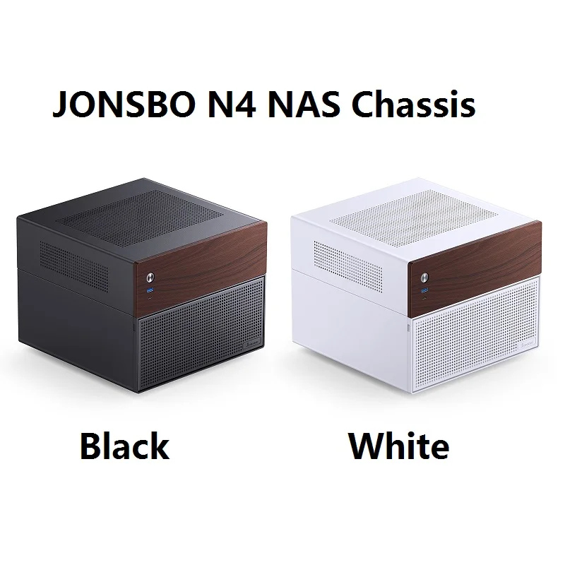 

JONSBO N4 Chassis NAS 6+2 Hard Disk Location Compatible with MATX Motherboards 23CM Graphics Card SFX Power PC Enclosures