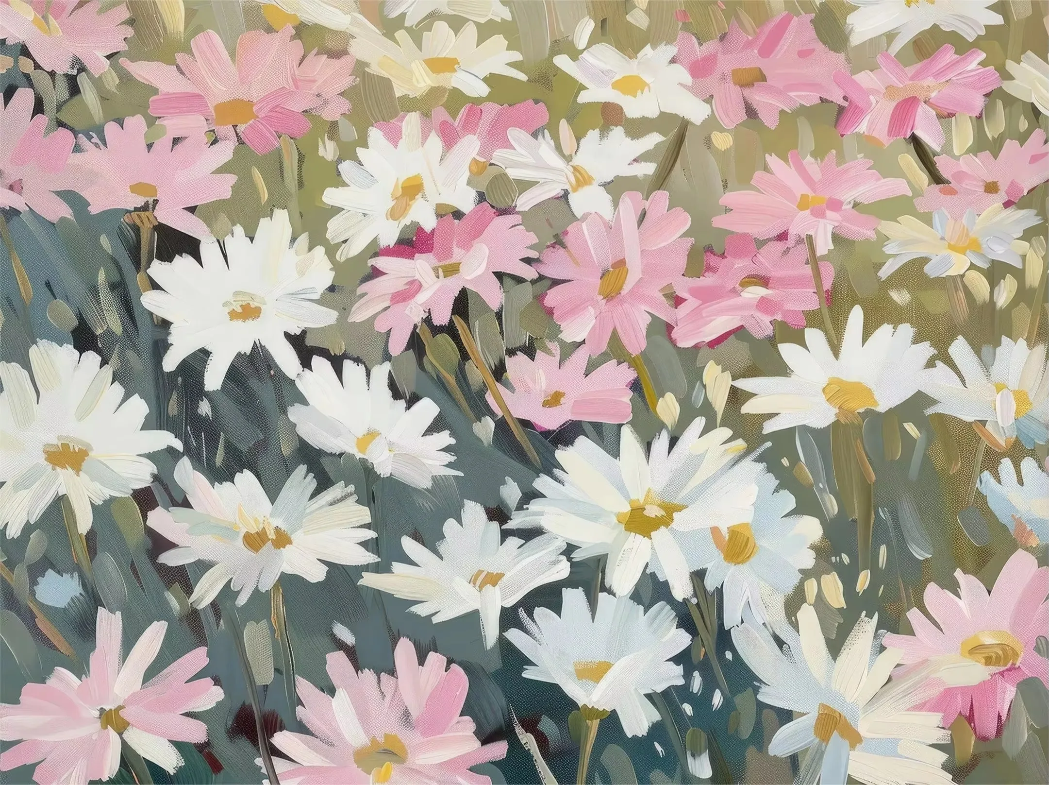 Spring Academy Floral & Fauna Retro Canvas Art Prints - Vibrant Home Decor Collection