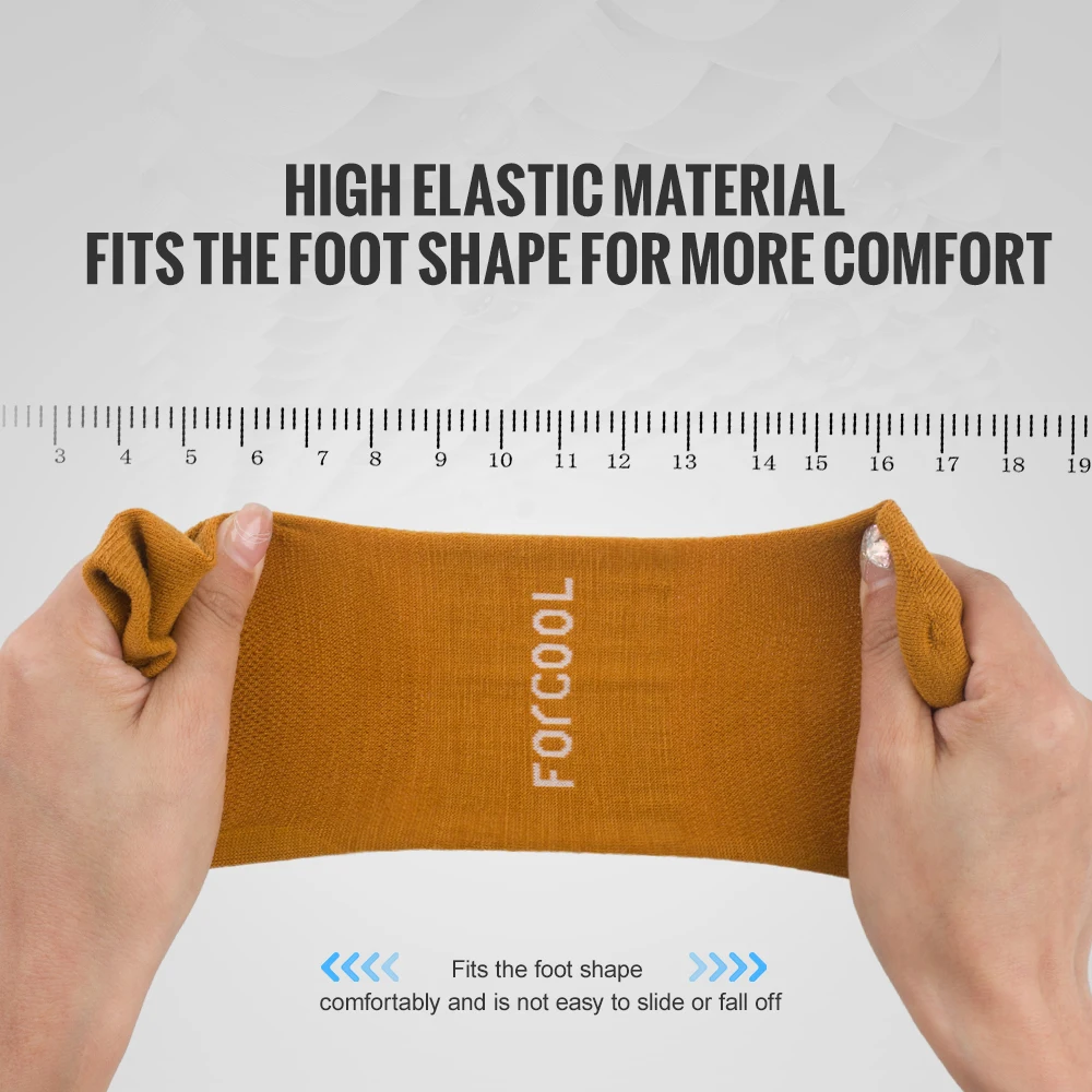 WRELS Men's Compression Socks Men Merino Wool Black Ankle Cotton Socks Herren Socken Basketball Sports Compression Sock for Man