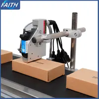 Faith Online Inkjet Printer Computer Control 12.7mm Nozzle for QR Barcode Batch Number Logo Expiry Date Coding Machine