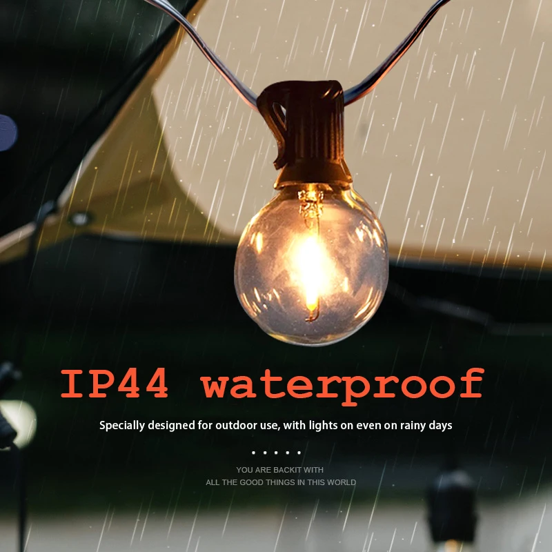 Рисунок 2 - Гирлянда G40 с лампочками