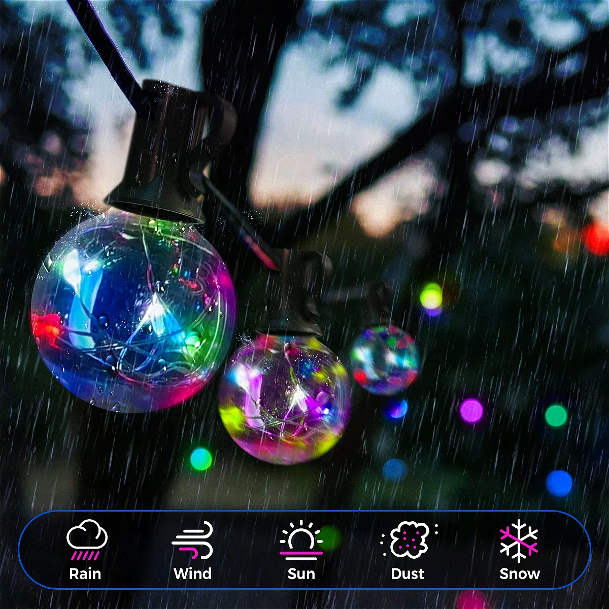 Luce decorativa per Halloween gotico di Halloween nuova batteria lineare control