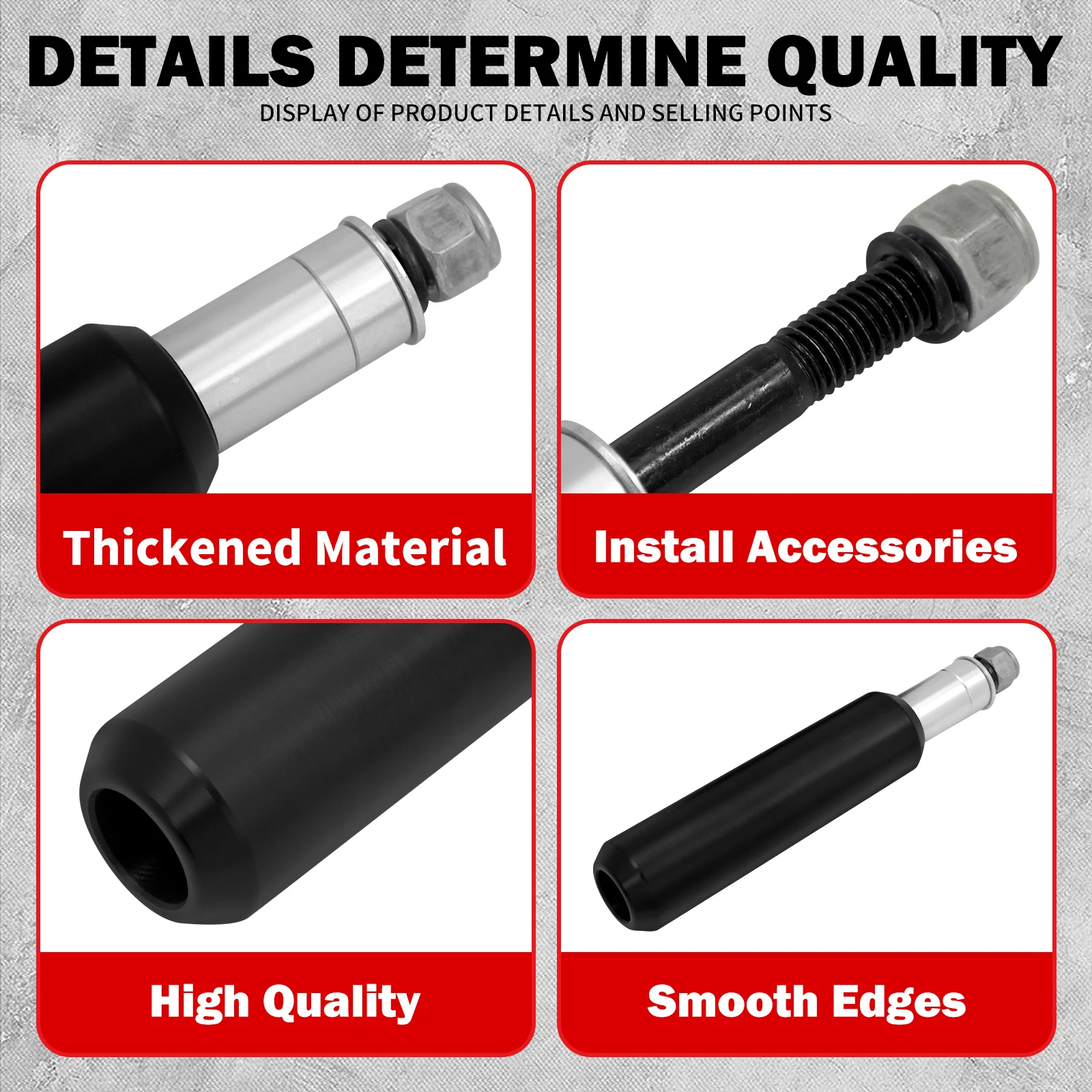 Motorcycle Upper Shock Mount Frame Sliders Falling Crash Guard Protector For Harley Dyna Street Bob FXDL 2006-17 Sportster 04-22 motorcycle accessories