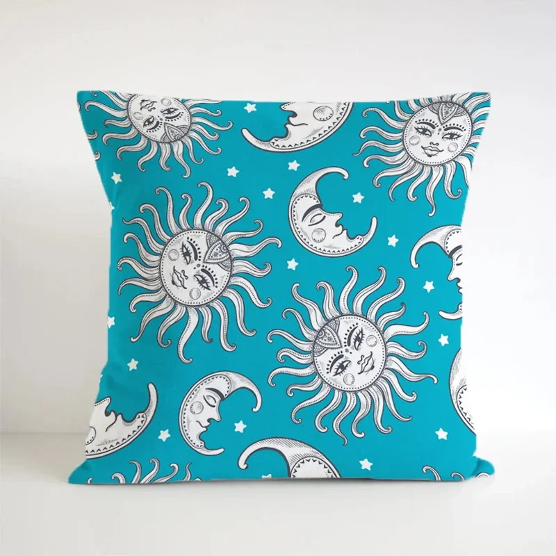 

Квадратная наволочка для сна, домашний декор, двухсторонние декоративные подушки для гостиной, искусственная подушка