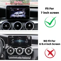 Support de téléphone pour écran de voiture, support de téléphone, accessoires de voiture, Mercedes-Benz Classe C 2015, 2016-2018, GLC 2016-2019, C253, X253, 7 pouces 2