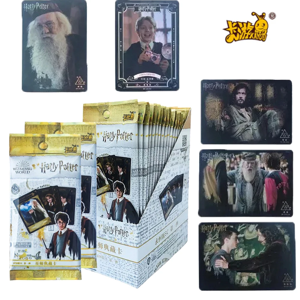 Anime Harry Potter Collection Cards House Badge Simboli Castle Sts Patterns Magic Board Games Card Kid Table Toys For Family