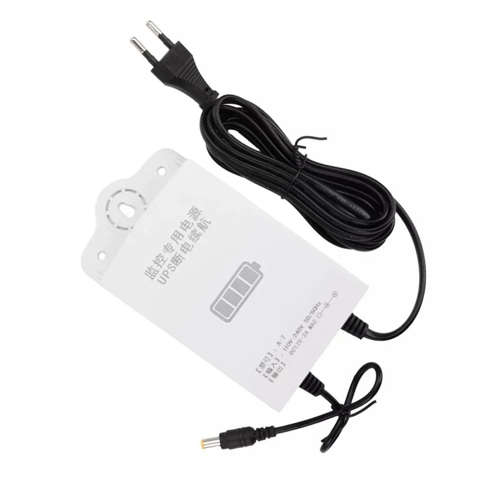 12V Monitor UPS Uninterruptible Power Supply Mini UPS Battery Backup Uninterruptible Power Supply Adapter
