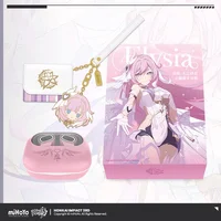 Mihoyo Honkai Impact 3 Elysia Bluetooth Headset Customized Game Anime Cosplay Collection Gift Noise Reduction Earphones Cosplay 1