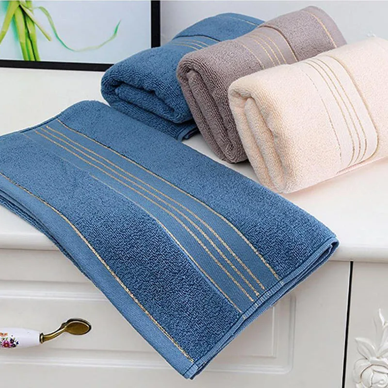High Quality Cotton Bath Towel Soft And Luxurious High Water Absorption Sauna Shower Swimming Bathroom Hotel Travel 70x140cm