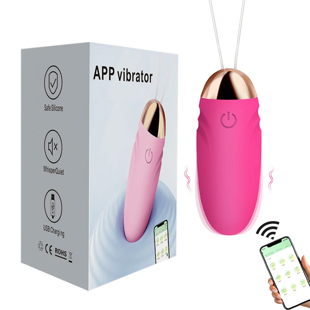 Wireless Bluetooth APP Dildo Vibrator for Women Clitoris Stimulator G Spot Massager Wear Vibrating Egg Sex Toys for Women Adults