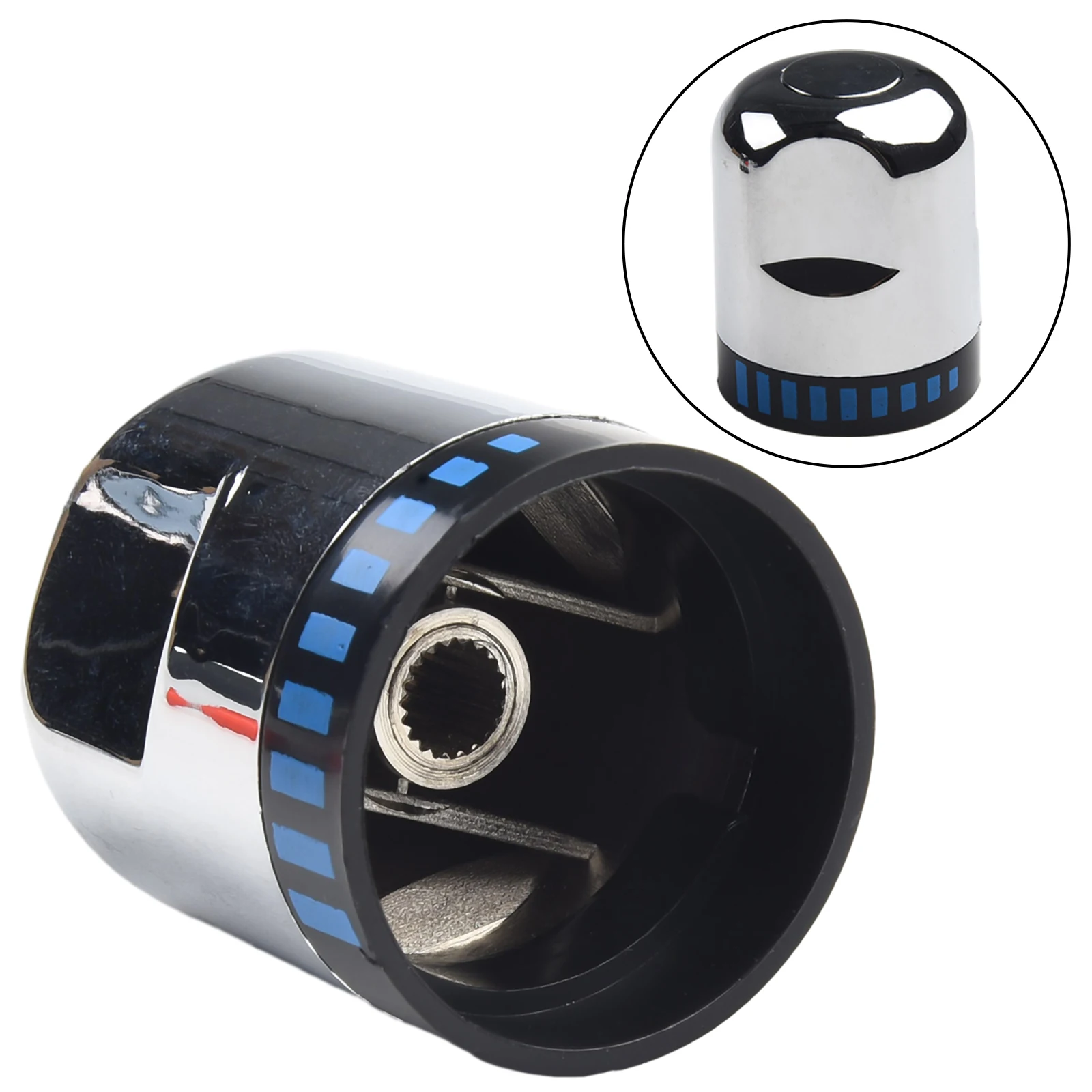 Description Picture 4 of itemThermostatic & On Off Water Control Handles For Bath Shower Mixer Taps Combination Water Mixer Bathtub Faucet With Handle