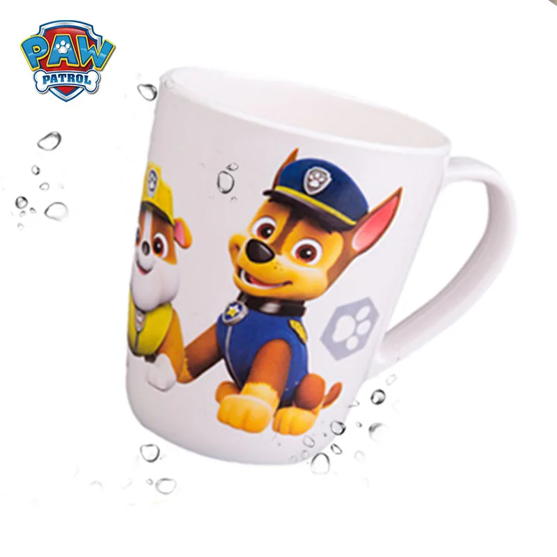 Tasse d'eau pat'patrouille Chase pour enfants, tasse en verre