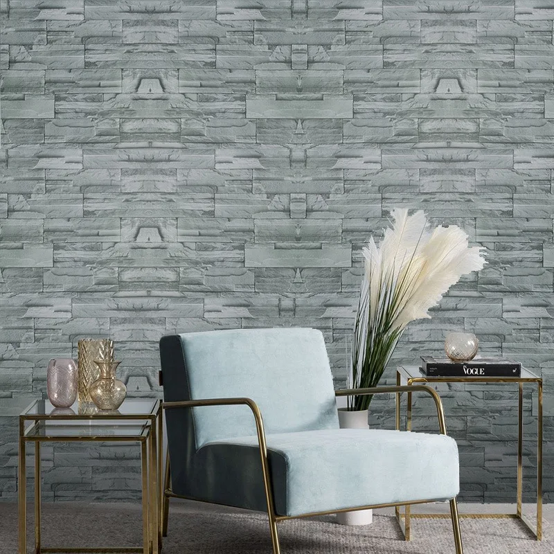 Brick Pattern Self-Adhesive Wall Stickers for Bedroom Living Room