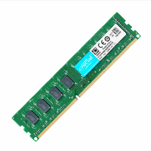 Memoria RAM Crucial DDR 3 DDR3 4GB 8 GB 1600MHz 1333MHZ 8 GB DIMM 240 pin DDR3  PC3-10600U PC3-12800U DIMM Desktop - AliExpress