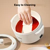 Multifunction Electric Cooking Machine Single/Double Layer Hot Pot Household 1-2 People Rice Cooker 2L Non-stick Pan for Home 4