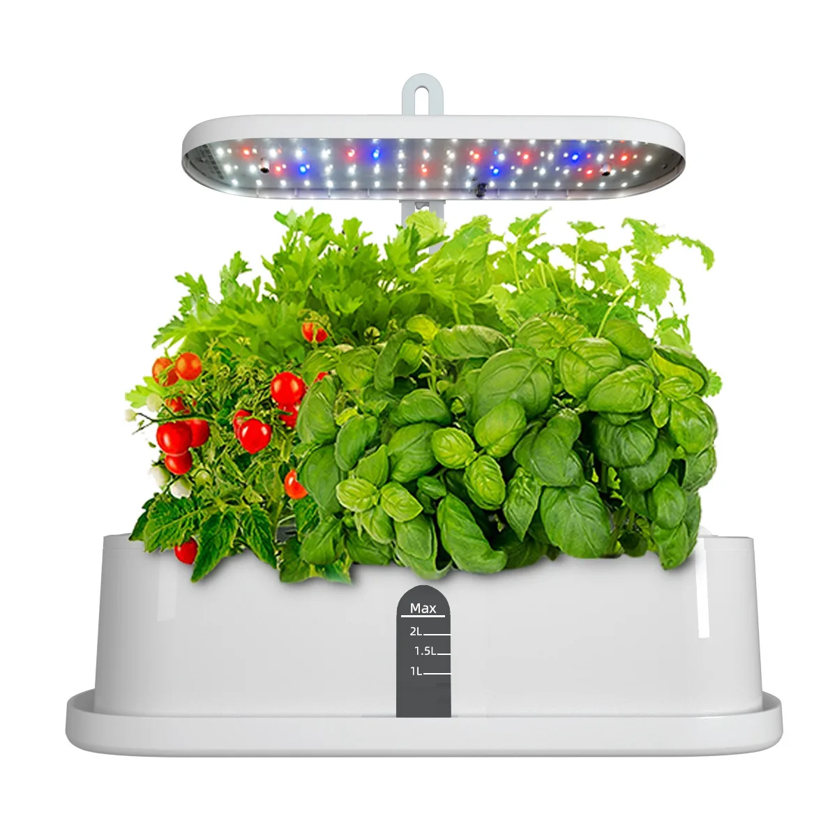 

Intelligent Hydroponic Planter Pots Full Spectrum Plant Growth Light LED Indoor Vegetable Planter Herb Gardening Starter Kit